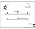 3/4" 3-Ring Binder Clip